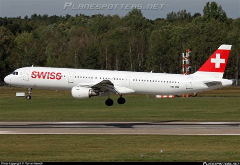 Hb Iod Swiss Airbus A321 111 Photo By Florian Resech Id 1000032