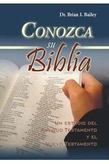 Descargar Conozca Su Biblia De Dr Brian J Bailey Pdf Mis Libros