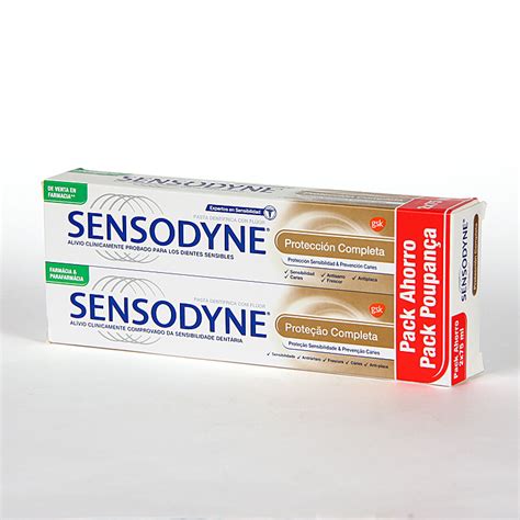 Sensodyne Protección completa Pasta 75 ml Duplo Farmacia Jiménez