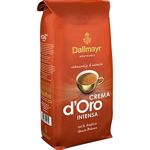 Dallmayr Kaffee Crema D Oro Intensa Kaffeebohnen 1er Pack 1 X 1000g