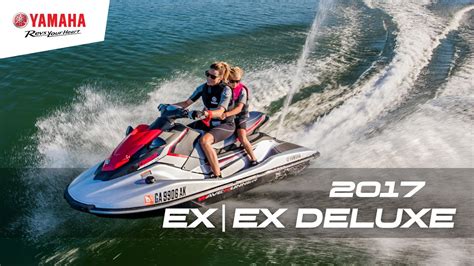 2017 Ex And Ex Deluxe Recreational Lite Waverunners Youtube