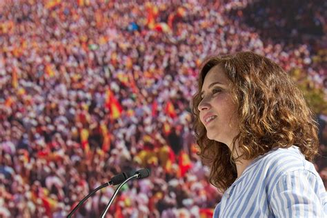 Ayuso Acudir A La Protesta Contra La Amnist A En Barcelona Con Casi