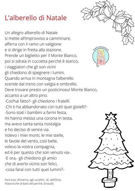 Lalberello Di Natale Poesia Albero Di Natale Per Bambini