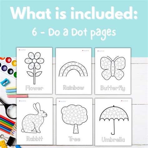 spring dot marker printables 1