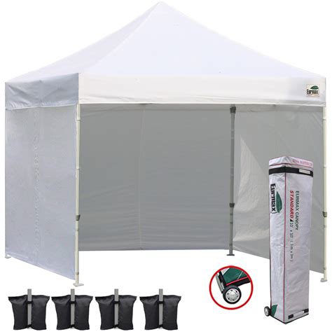 Eurmax USA Instant SunWall for 10x10 Gazebo Pop up Canopy,Canopy Walls ...