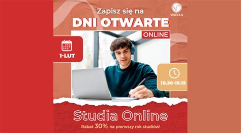 Dzień Otwarty Online Studia Online AFiB Vistula w Warszawie