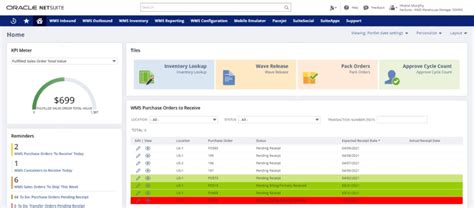 NetSuite Inbound Logistics NetSuite