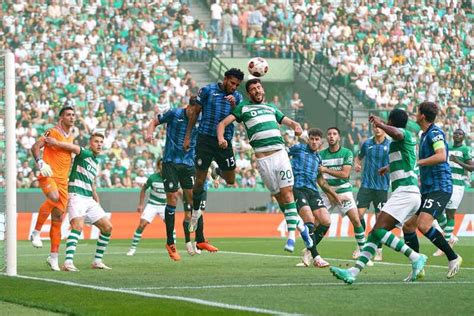 Atalanta segura pressão e vence Sporting na Liga Europa