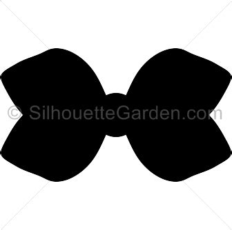 Hair Bow Silhouette - Free Clip Art, Printable, and Vector Downloads