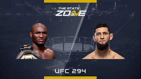 MMA Preview – Kamaru Usman vs Khamzat Chimaev at UFC 294 - The Stats Zone