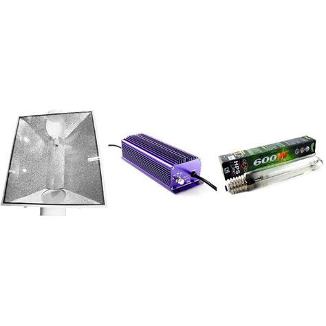 ELECTRONIC LIGHTING KIT 600w LUMATEK 11 Ballast Reflector Bulb