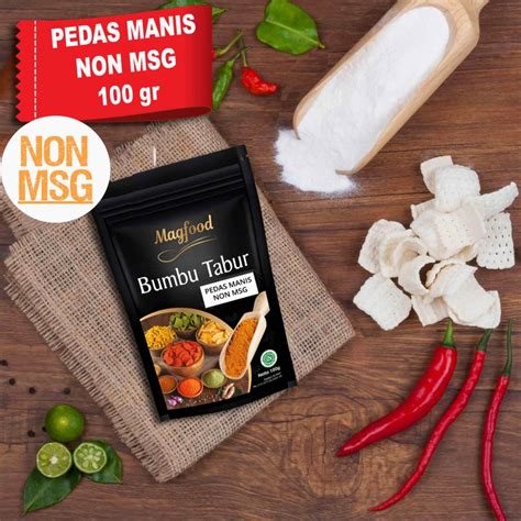 MAGFOOD BUMBU TABUR RASA KEJU SPESIAL NON MSG 100 GRAM Magfood