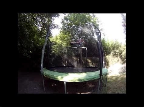 TUTO Faire un salto arrière facilement sur un trampoline Gopro HD