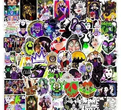 Disney Villain Stickers Ebay