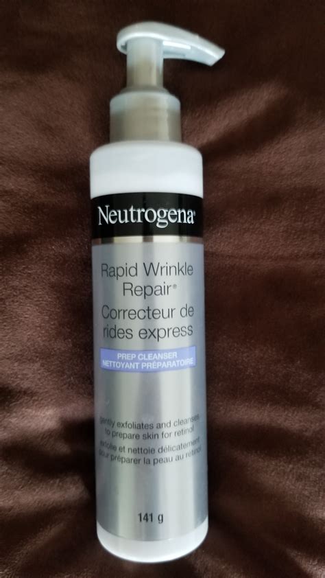 Neutrogena Rapid Wrinkle Repair Prep Cleanser Reviews In Face Wash And Cleansers Chickadvisor