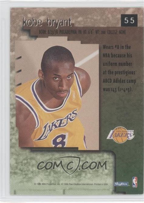 Kobe Bryant 1996 Draft