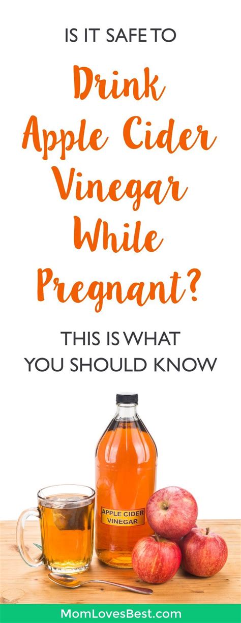 Apple Cider Vinegar And Pregnancy First Trimester