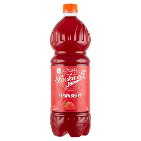 Stockwell And Co Strawberry Flavored Drink Concentrate With Sweetener 1