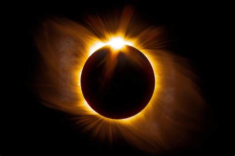 Premium Photo Breathtaking Total Solar Eclipse With Visible Corona