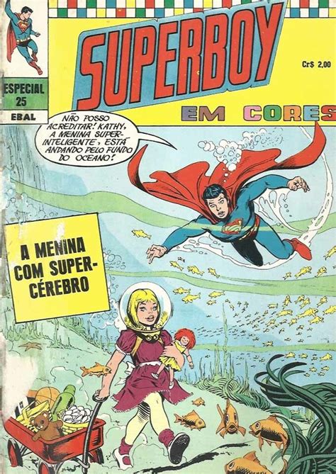 GIBI SUPERBOY CORES EDITORA EBAL FORMATO GDE Nº 25 MAR 1973 34 PAG