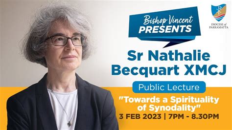 Sr Nathalie Becquart S Public Lecture In Sydney At St Patrick S