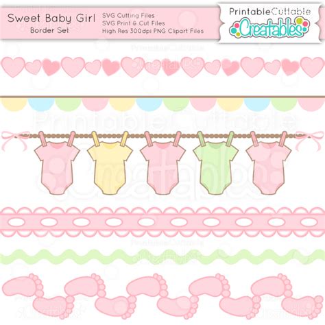 baby girl border clipart free 17 free Cliparts | Download images on ...