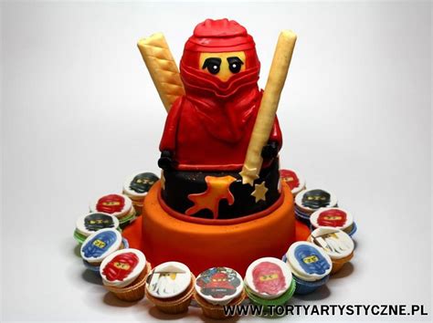 Torty Poznań Ninjago tort urodzinowy i muffinki Ninjago