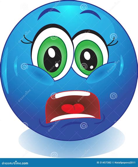 Scared Smiley Clipart