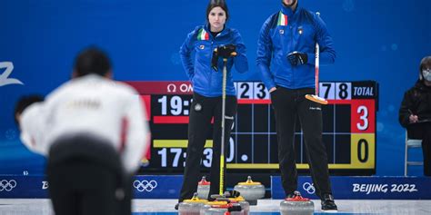 Pechino 2022 doppio misto curling Italia da sogno è in finale