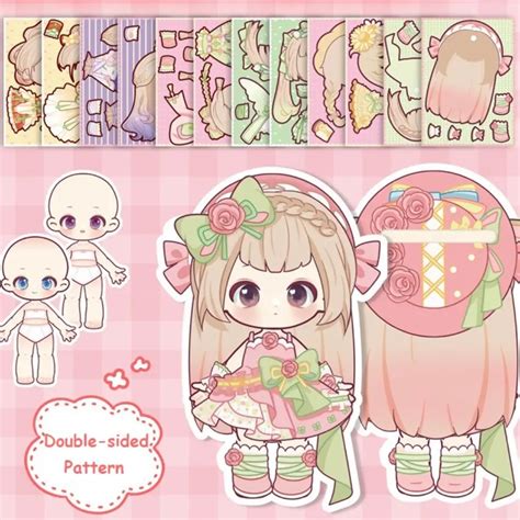 Printable Kawaii Anime Paper Dolls - Free Printable Paper