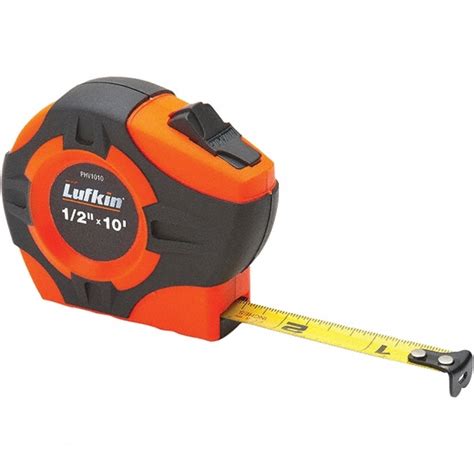 Lufkin Tape Measure 12 Long 1 2 Width Yellow Blade MSC Direct