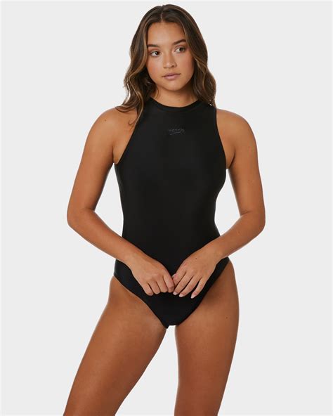 Speedo Essential Hydrasuit Flex One Piece Black Surfstitch