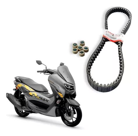 Correia Transmiss O E Roletes De Embreagem Yamaha Nmax