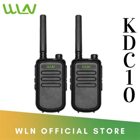 New WLN KD C10 5W 16 Channel UHF 400 470MHz Two Way Walkie Talkie