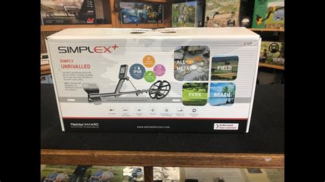 Simplex Plus Metal Detector Demo And Unboxing YouTube