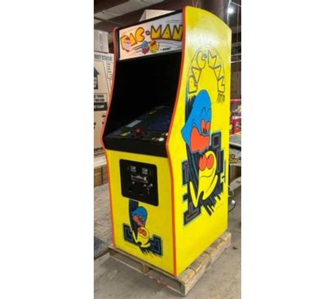 NAMCO PAC-MAN Upright Arcade Game for sale with CRT Monitor - ALL ...