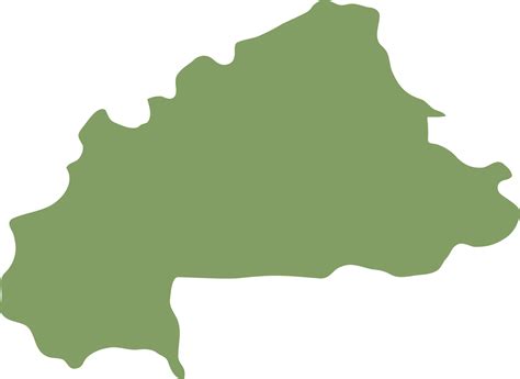 Dibujo A Mano Alzada Del Mapa De Burkina Faso Png