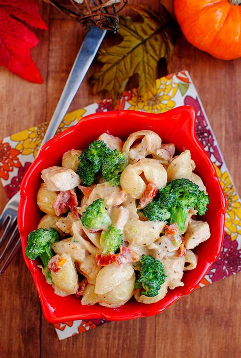 Broccoli Chicken Mac And Cheese Iowa Girl Eats