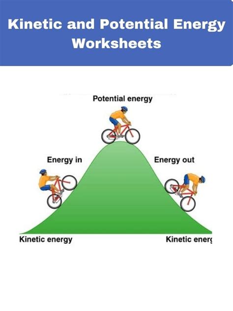 Kinetic And Potential Energy Worksheets Etutorworld