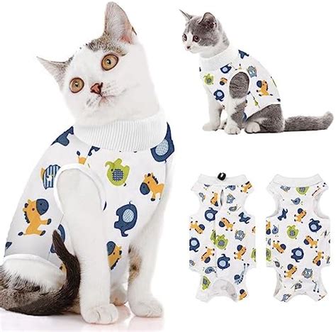 Morvigive Cat Recovery Suit For Abdominal Wound