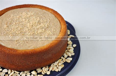 Bolo De Amendoim De Liquidificador No Calor Do Fog O