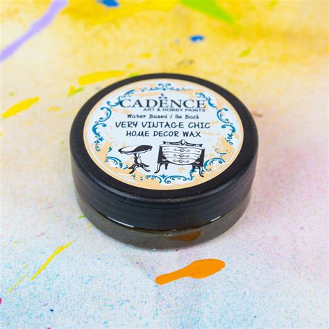 Cadence Very Vintage Chic Home Decor Wax Espresso 50ml Highlight Crafts