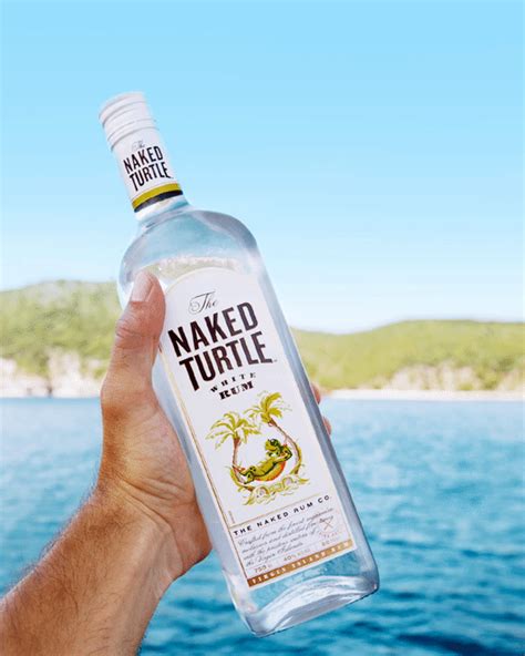 The Naked Turtle White Rum Brand Content On Behance