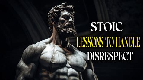 10 STOIC LESSONS TO HANDLE DISRESPECT Stoicism MUST WATCH