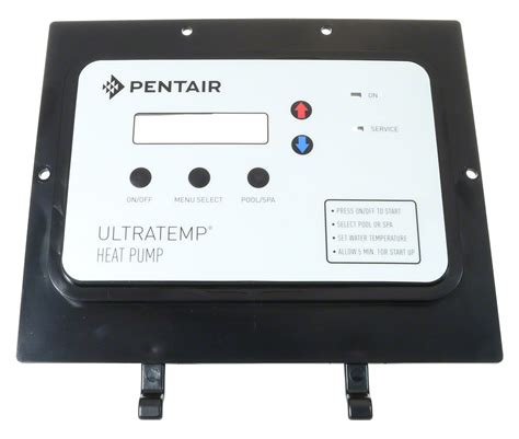 473777 Ultratemp Control Board Bezel With Label Ultratemp Pentair