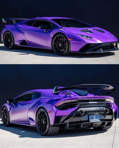 2022 Lamborghini Huracan Sto Shown In Viola Nebula 💜 Price 579998