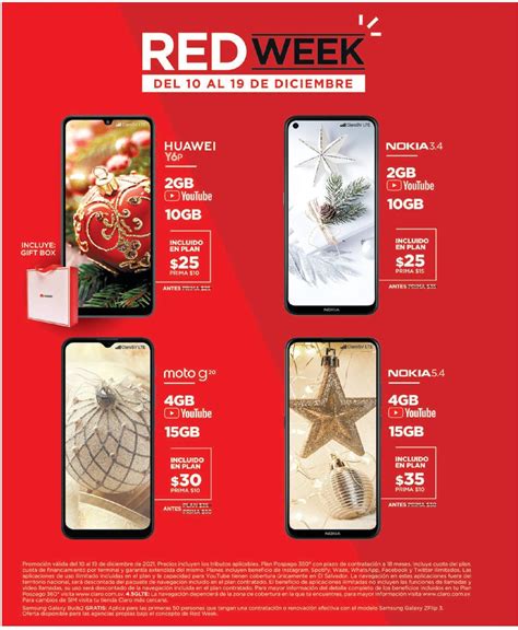 8 Ofertas De Celulares Pospago En Red Week De Claro El Salvador 13