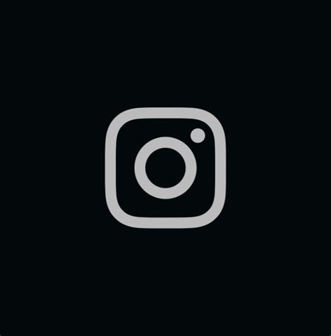 The Instagram Logo On A Black Background