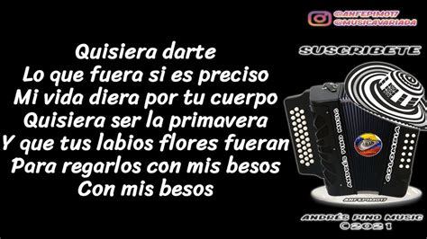 A Solas Embrujo Vallenato Letra YouTube Music