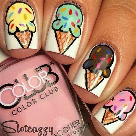 Nail Art Ice Cream